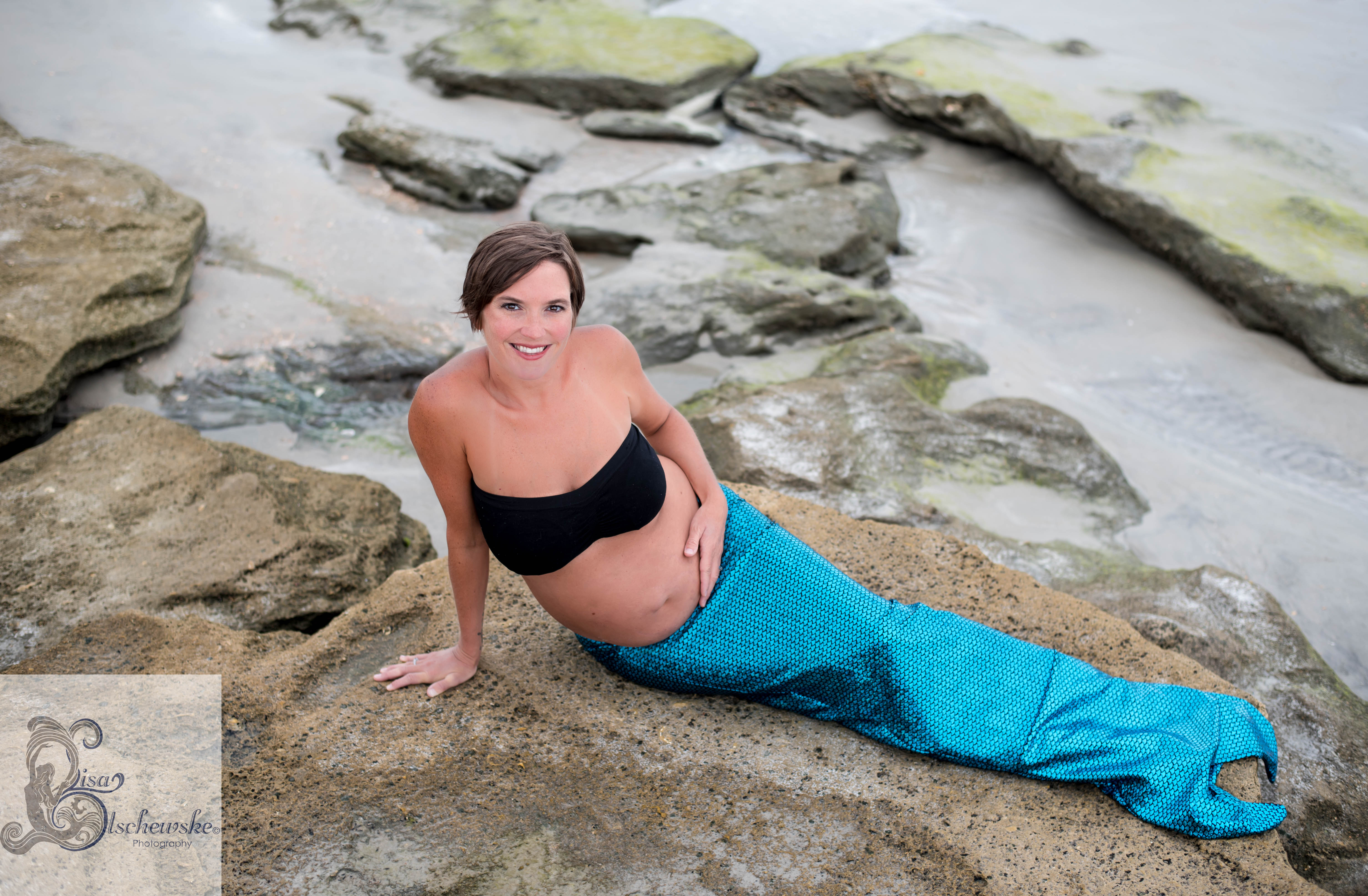 Mermaid Maternity Photoshoots| St Augustine Photographer